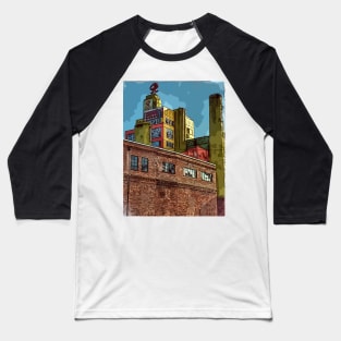 Rainier Beer building in Seattle Washington USa Baseball T-Shirt